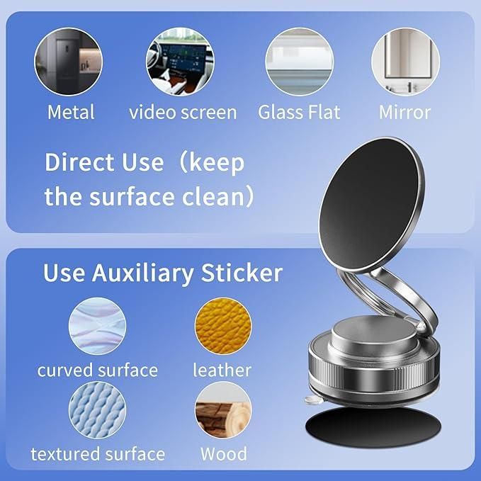 Vacuum Absorption Magnetic Phone Stand