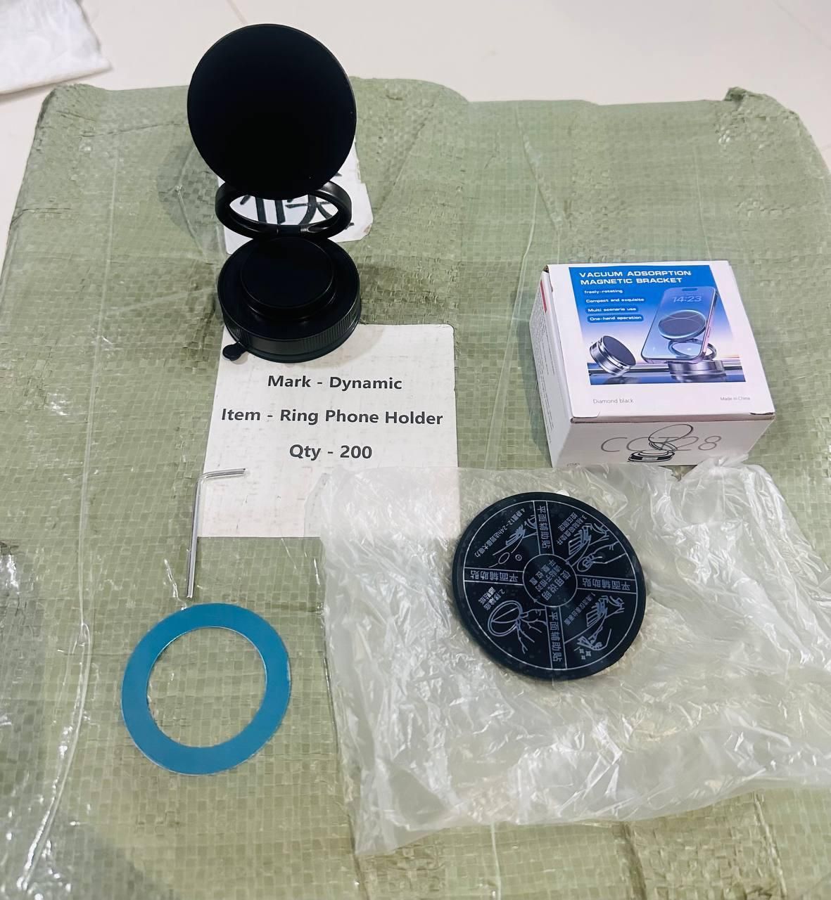 Vacuum Absorption Magnetic Phone Stand